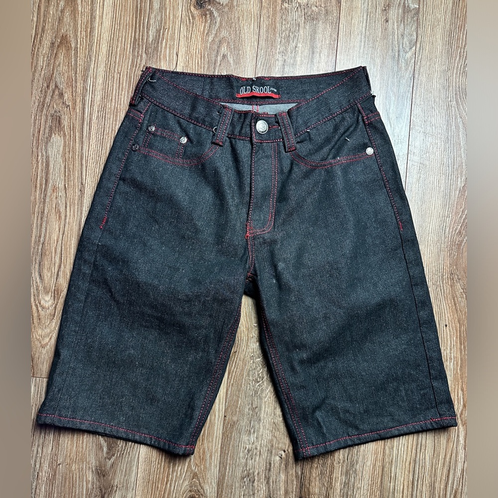 Y2K old skool Jean shorts
